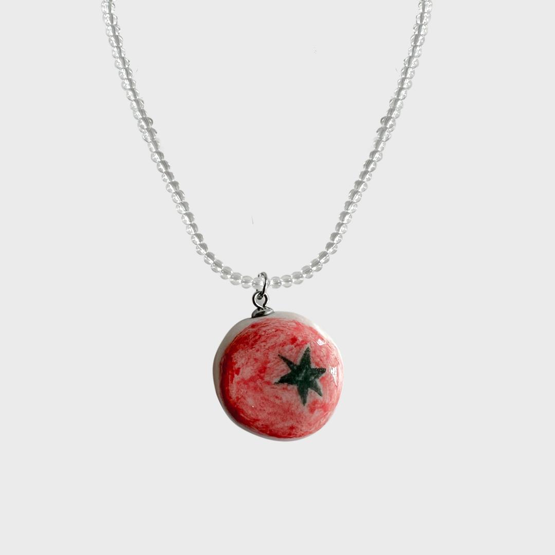 Tomato necklace