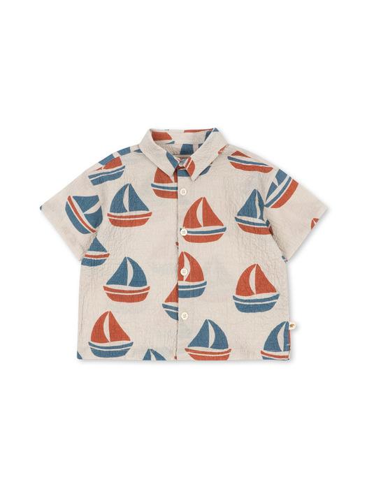 [국내공식] 엘리엇 숏 슬리브 셔츠 AHOY