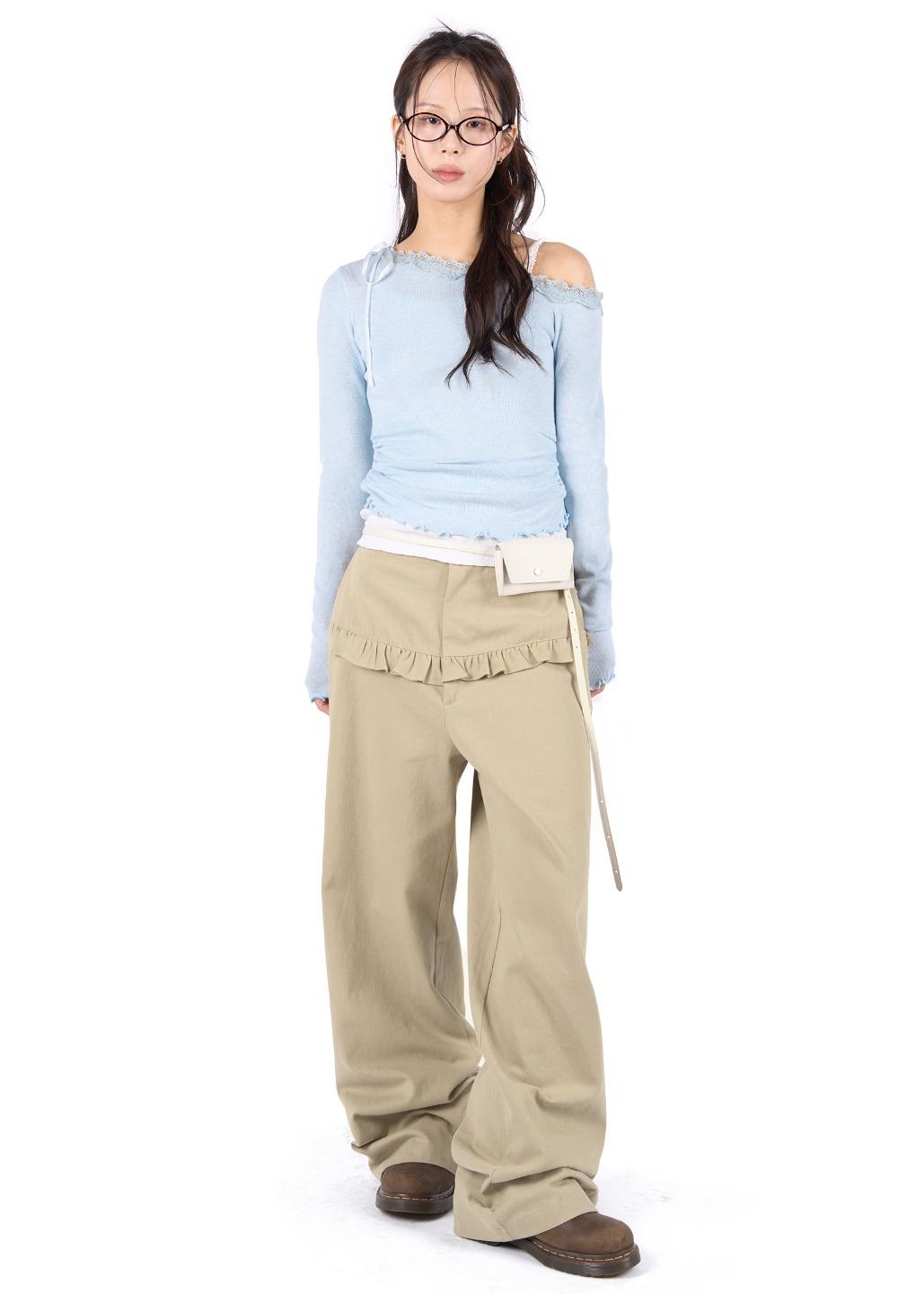 FRILL PANTS