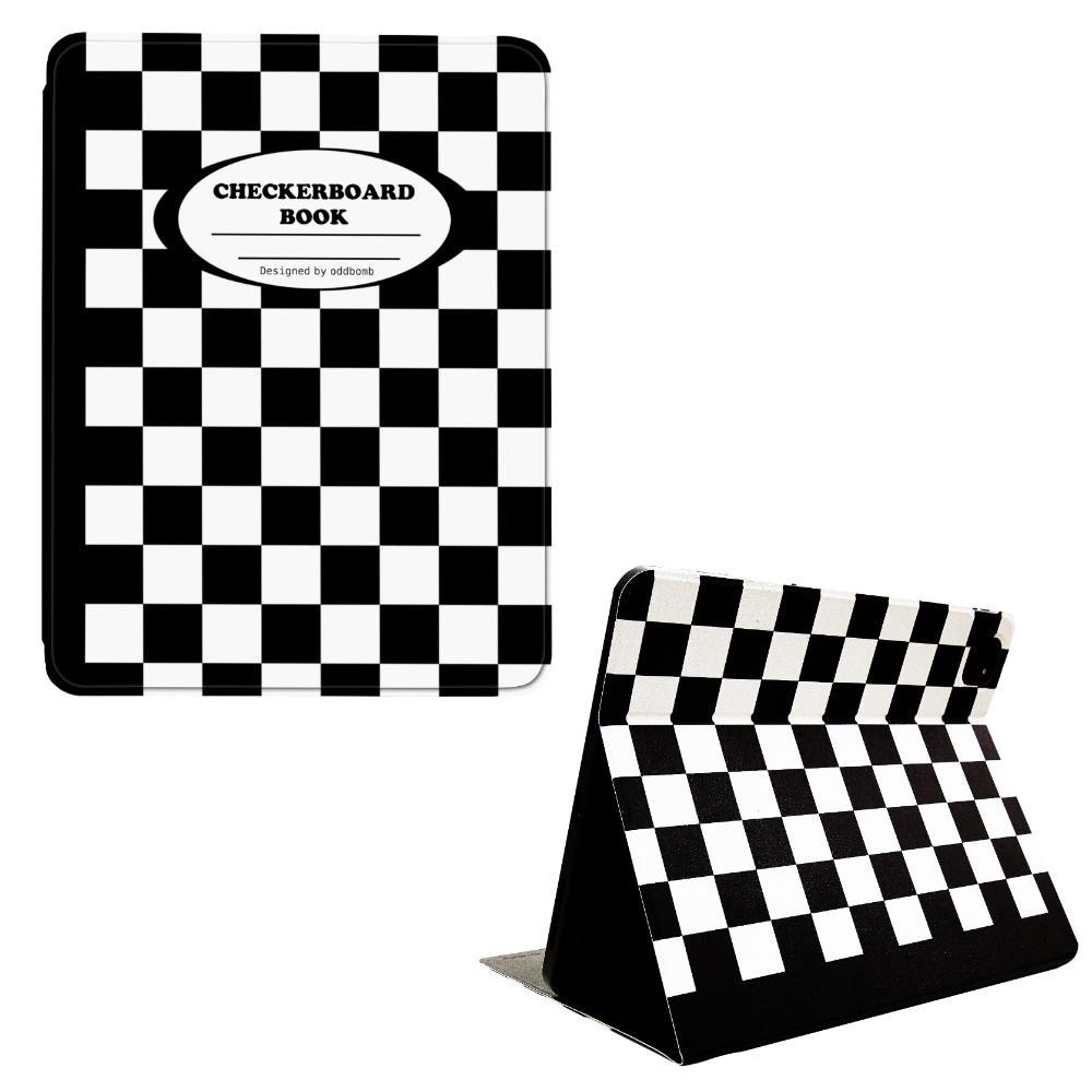 오드밤 프로 11인치 2세대 3세대 4세대 체커보드 아이패드 케이스 파우치 북커버