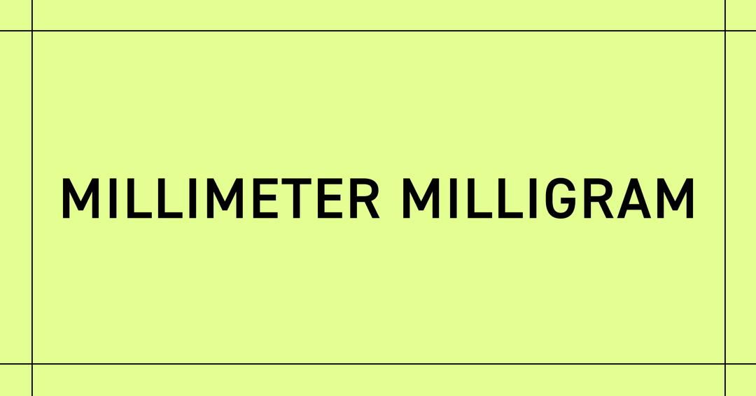 MILLIMETER MILLIGRAM데이트립 토트백 나이트 - MILLIMETER MILLIGRAM