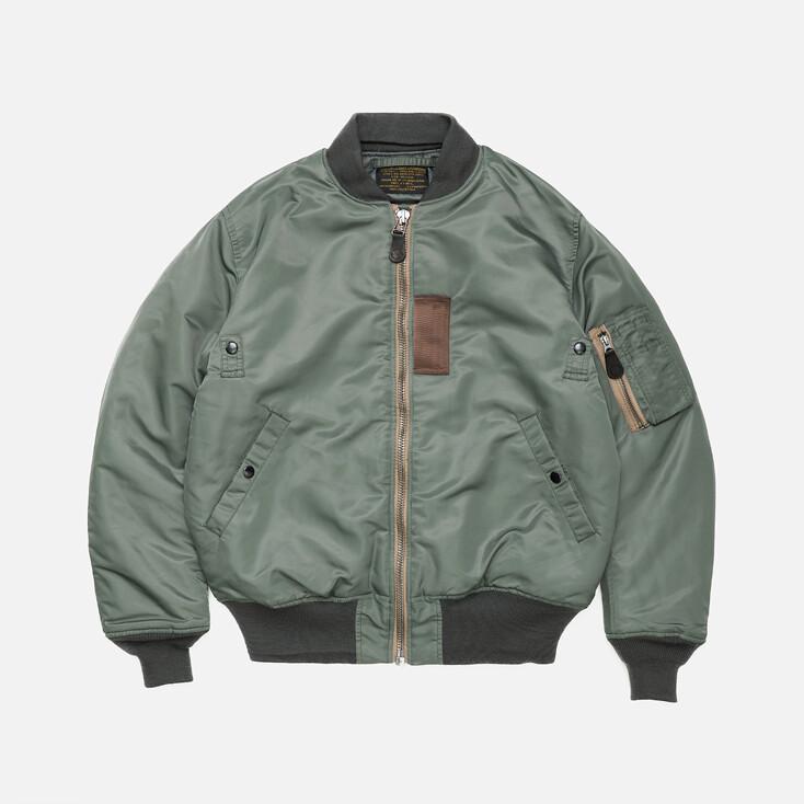 YMCL KY U.S. Type MA-1 Flight Jacket - Sage