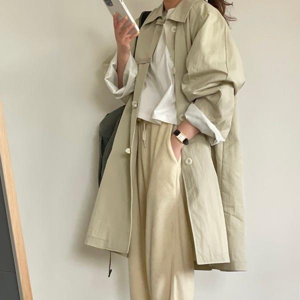 Teddy trench coat☔️ (pale mint)