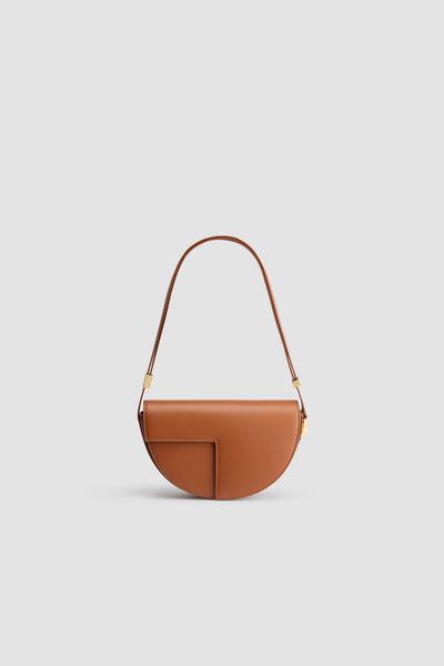 Le Patou bag in leather - Caramel - One Size