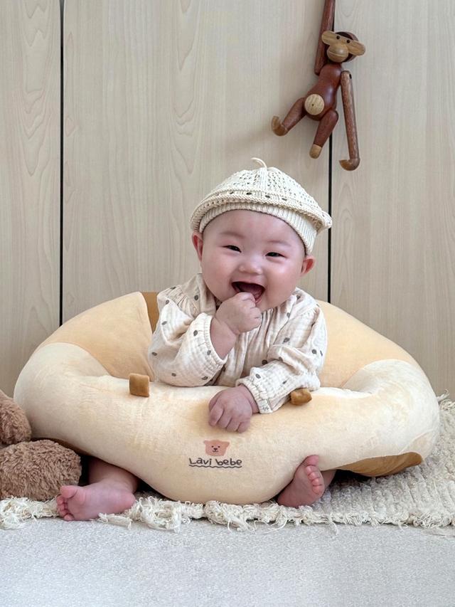 라비베베 클라우드 소프트 아기의자 쿠션 신생아 유아소파 이유식의자 앉음마 습관