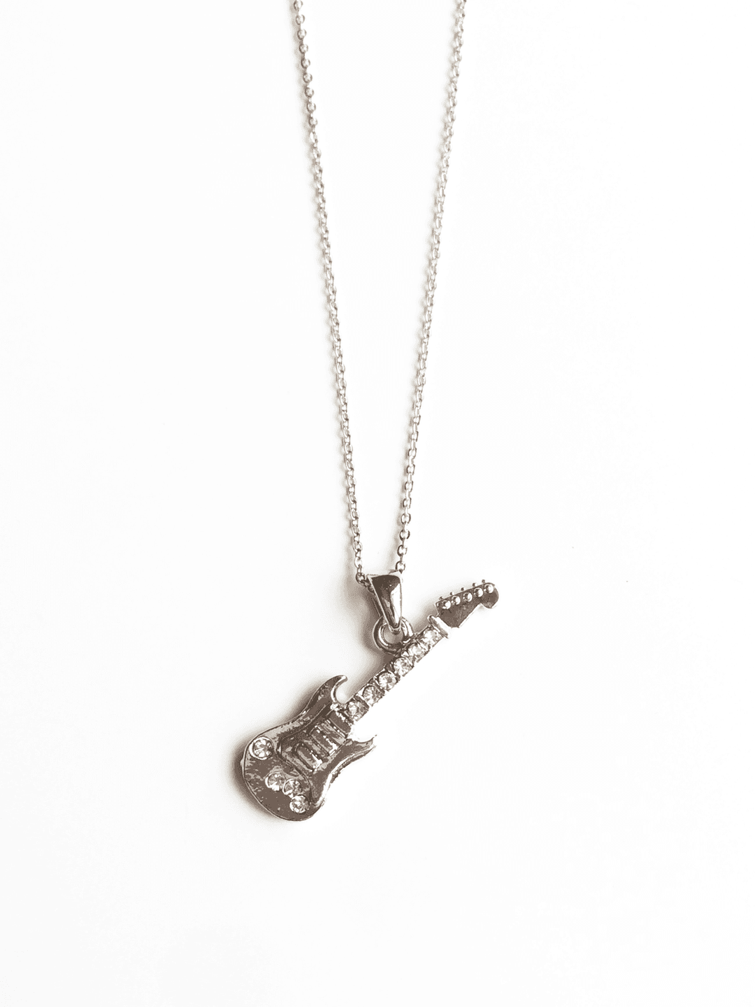 big guitar necklace