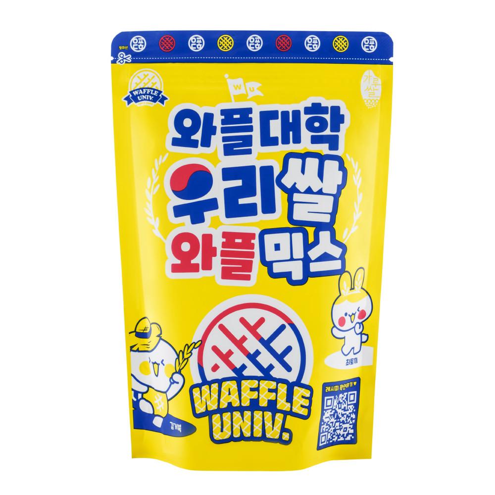 와플대학 우리쌀 와플믹스