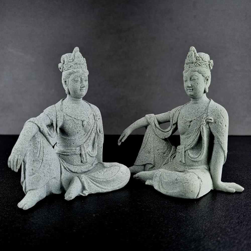 수월관음 수월관음상 불상 미니불상 석불 석불상 돌부처 미륵불상 관세음보살상 불교석상