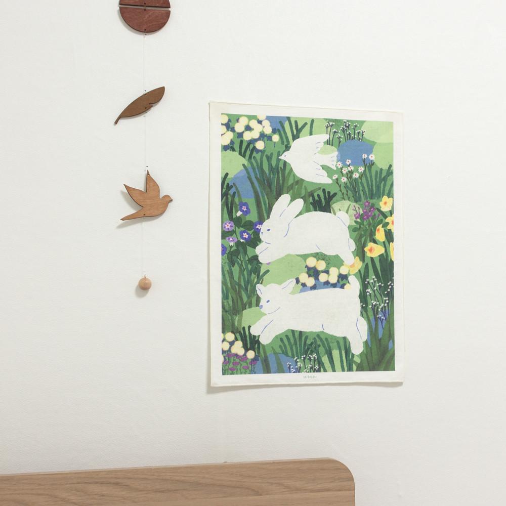 삼남매 패브릭포스터 (사이즈 2개)