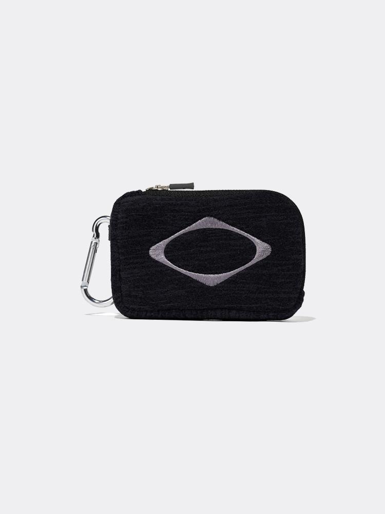 미스치프 RHOMBUS CARABINER MINI POUCH CHARCOAL