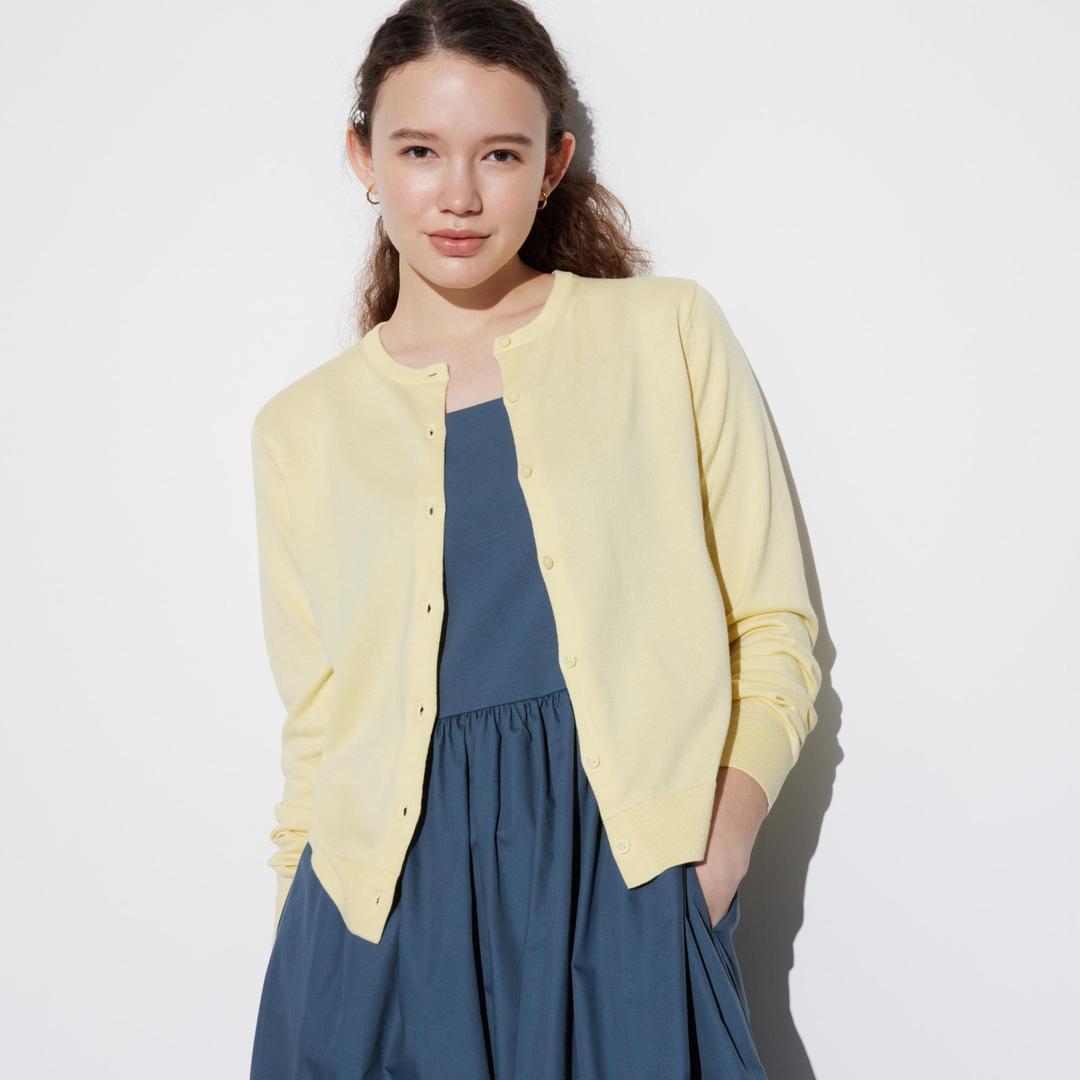 UV PROTECTION크루넥가디건(긴팔) | UNIQLO KR