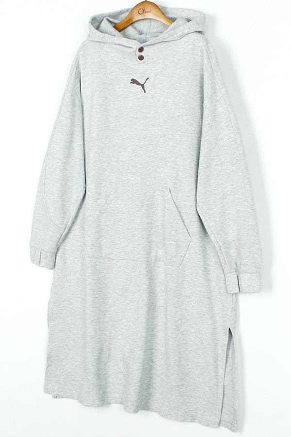 PUMA 퓨마 오버핏 포켓 후드 원피스 WOMAN_M