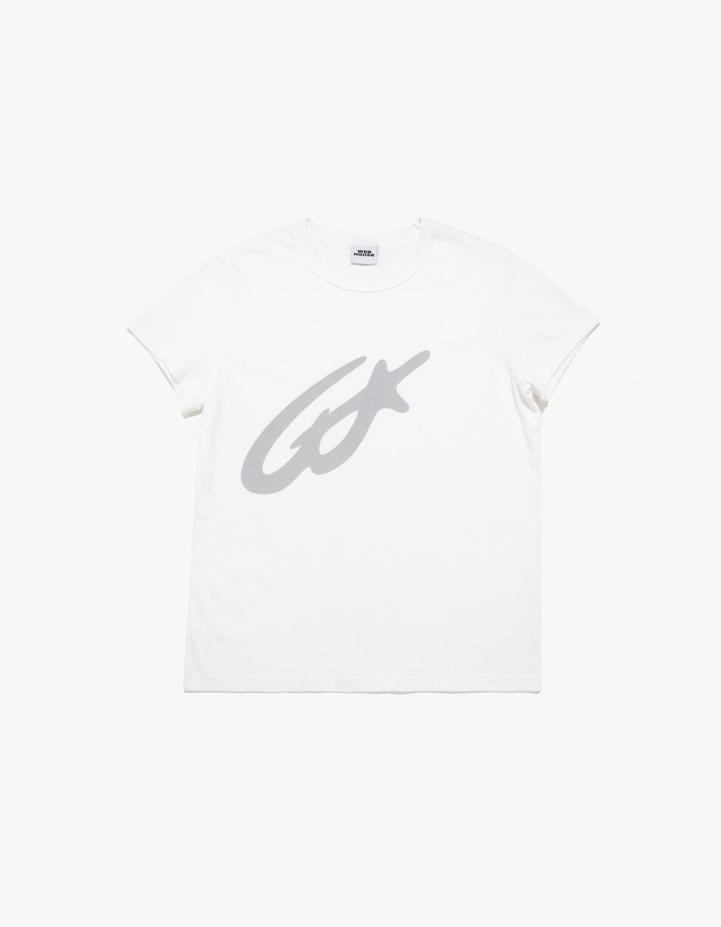 Webhouse Symbol Angel Tee - White