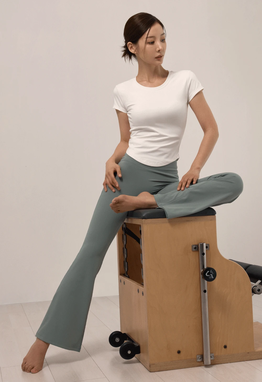 리프팅핏 +5cm 부츠컷 (딥민트)