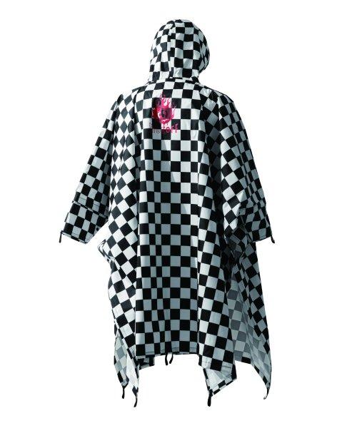 체커보드 타프판초