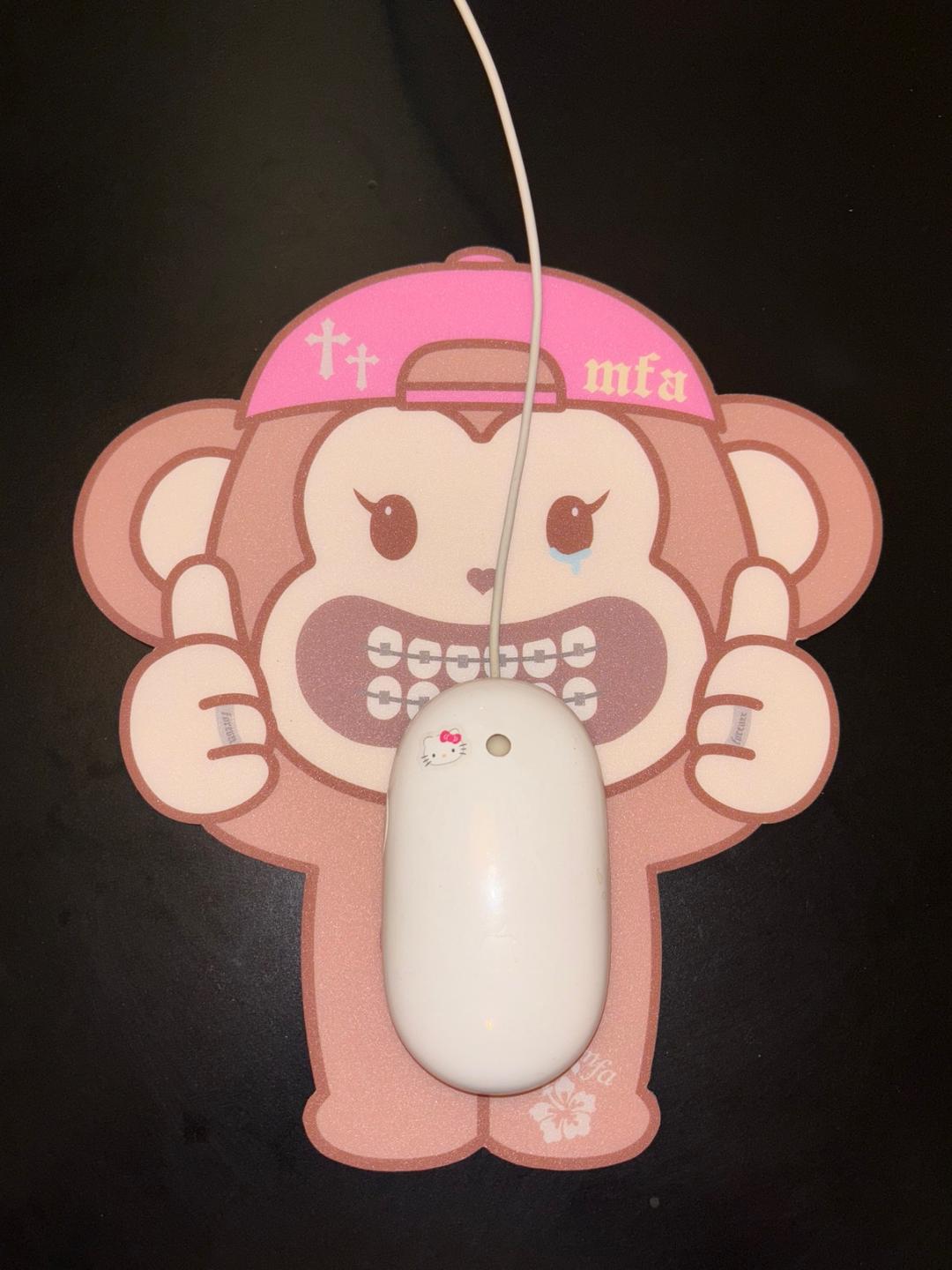 [힙합크루] 스냅백오랑이 마우스패드