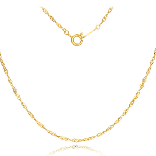 14k/18k 트라이5푼체인 목걸이