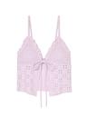 TANKINI SWIM TOP (PALE LILAC)