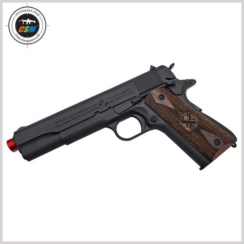 [GBLS] M1911A1 FULL STEEL DAS COLT + 사은품패키지 + Super Walnut 우드그립 (다스콜트 풀스틸)