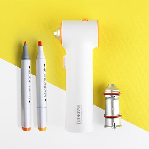 가제트 컬러 드로잉 자동브러쉬펜 + 24색 마카 세트 [옵션선택]