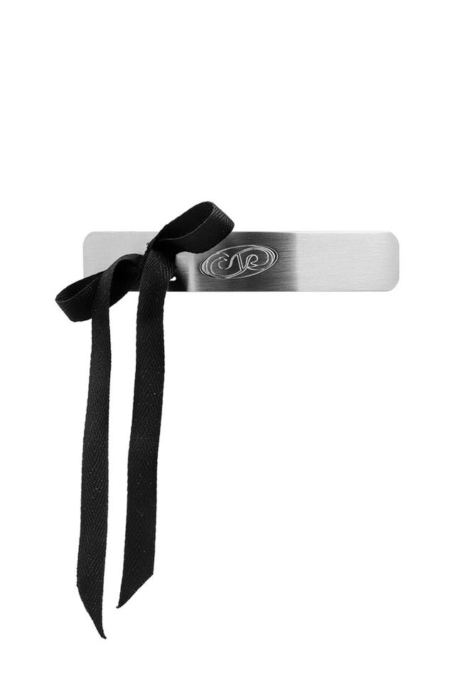 NO.440 [SILVER] RIBBON KONT XL HAIR PIN