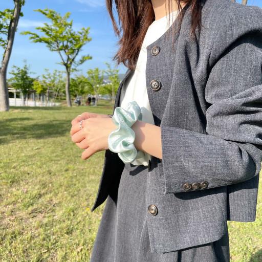 🌱산수유 한복 스크런치🌱풍성하고 부드러운