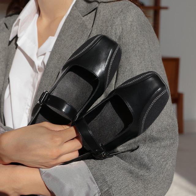 플리프 메리제인 플랫슈즈 (3cm)