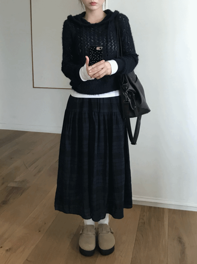 클로맨틱 sk - 에토 빈티지 롱스커트