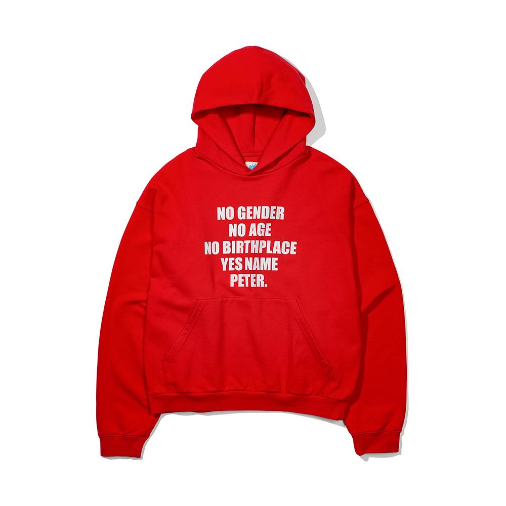 WHO PETER HOODIE - RED
