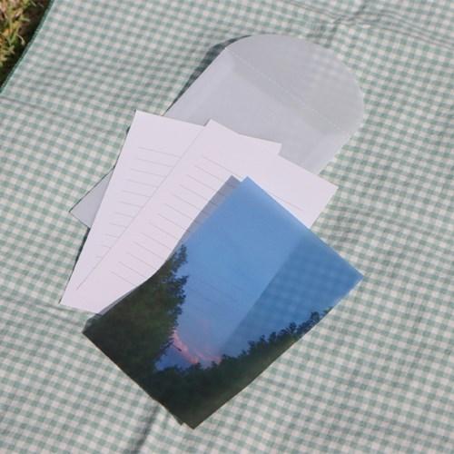 Letter paper / #2 푸른 진심