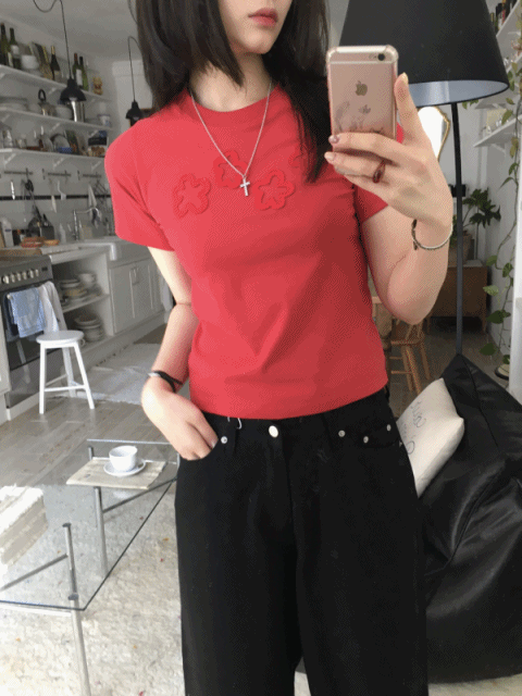 [MD 추천!] 도플 플라워 T (5 color)