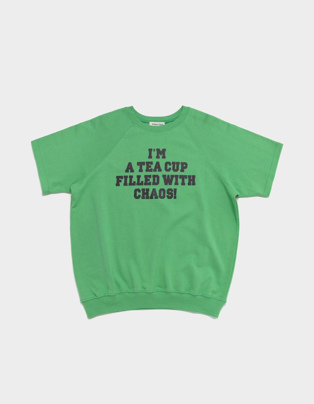 "I'M A TEA CUP…\" Sweatshirt (Apple mint)
