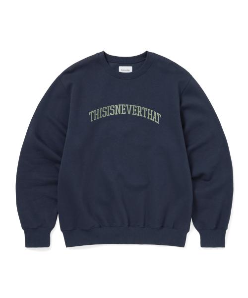 Arch-Logo Crewneck Navy