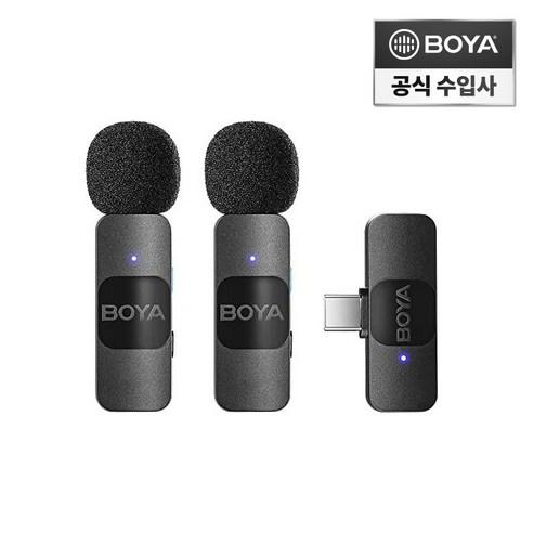 보야 BY-V20 2.4G 무선마이크 C타입 (수신기1/송신기2) - 기타음향기기 | 쿠팡