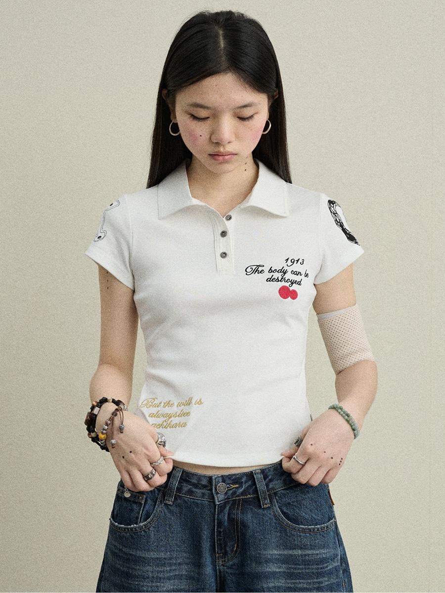 Achihara Equestrian Racing Polo Shirt (2color)