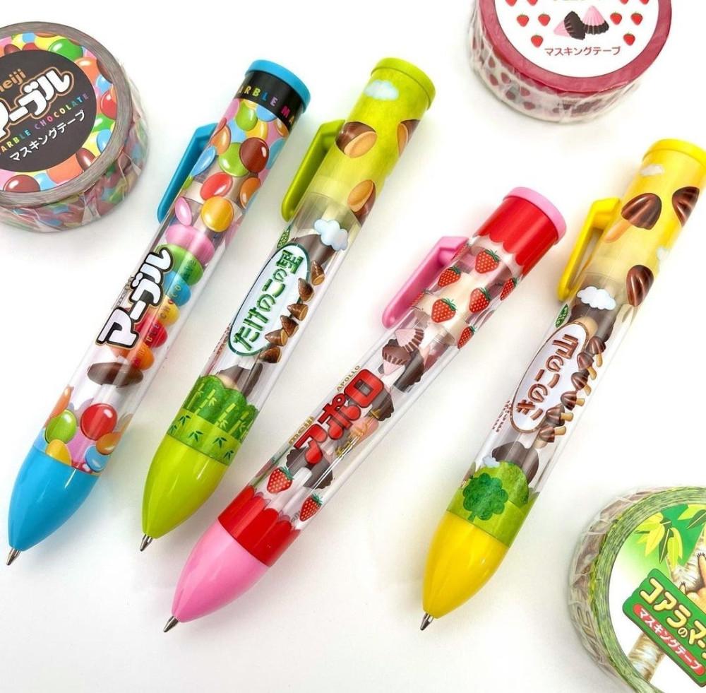 일본 사카모토 과자 시리즈 통통 볼펜