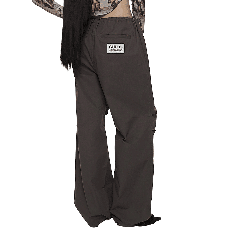 [OFTHEWHOLEHOUSE] Girls Wide Pants - Charcoal - OFTHEWHOLEHOUSE | 리켓