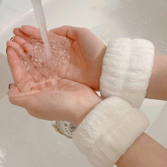 로에드 극세사 세안 손목밴드 물흐름방지 2개 1세트