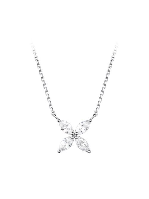 실버 마퀴즈컷 목걸이 RA25C44T