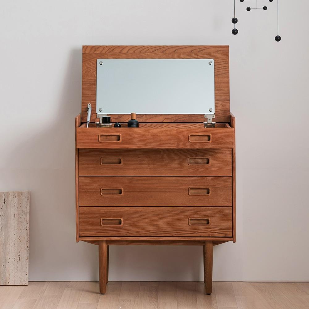 [리퍼브] 어반우드 뷰로 화장대 인테리어 콘솔 수납 화장대