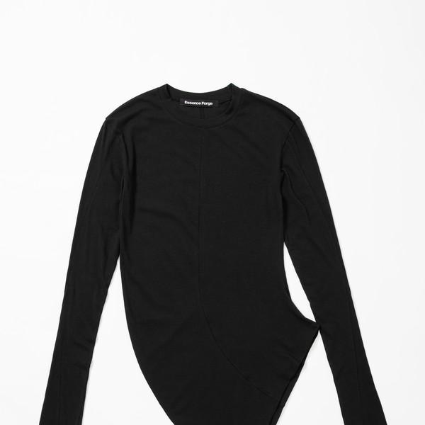 CURVED JERSEY TOP (W)