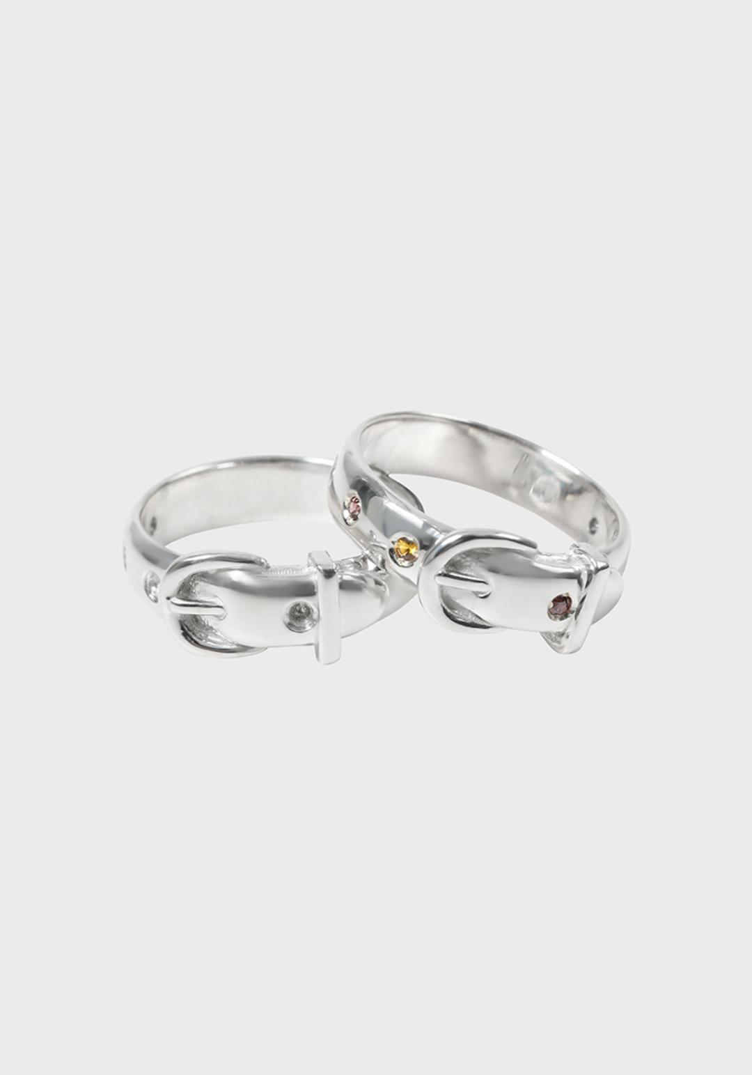 BELT RING / SILVER