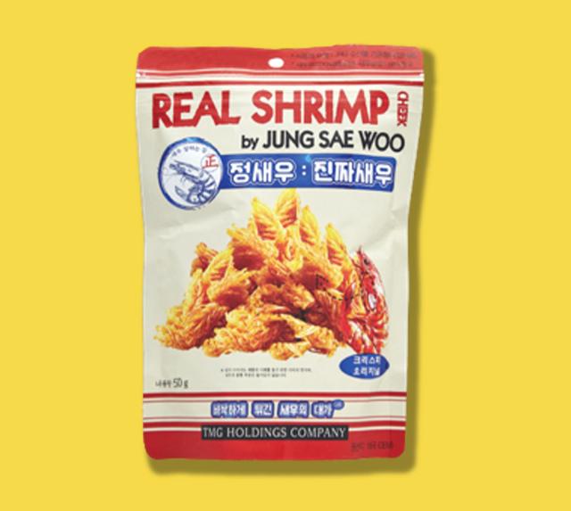 정새우 진짜새우 오리지널 새우머리튀김과자 맥주 마른 안주 [원산지:태국]