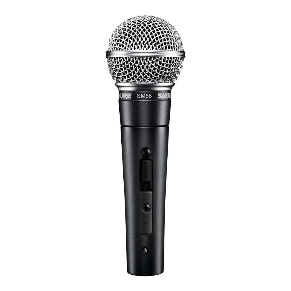 [SHURE] SM58 SK 슈어 보컬용 유선 마이크 (스위치있음)