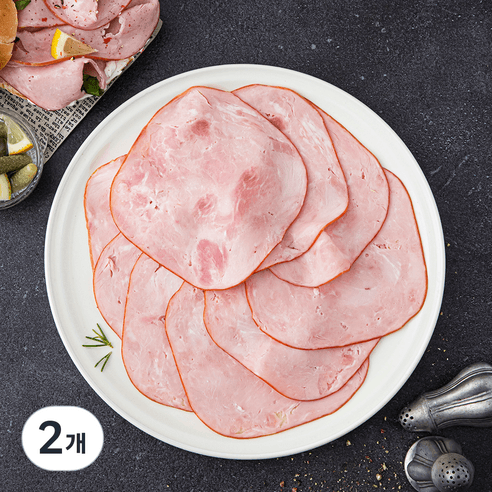 존쿡델리미트 사각 잠봉, 400g, 2개 - 슬라이스햄 | 쿠팡