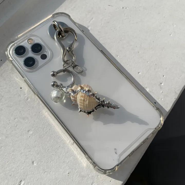 Pierce Shell Drop Keycahin