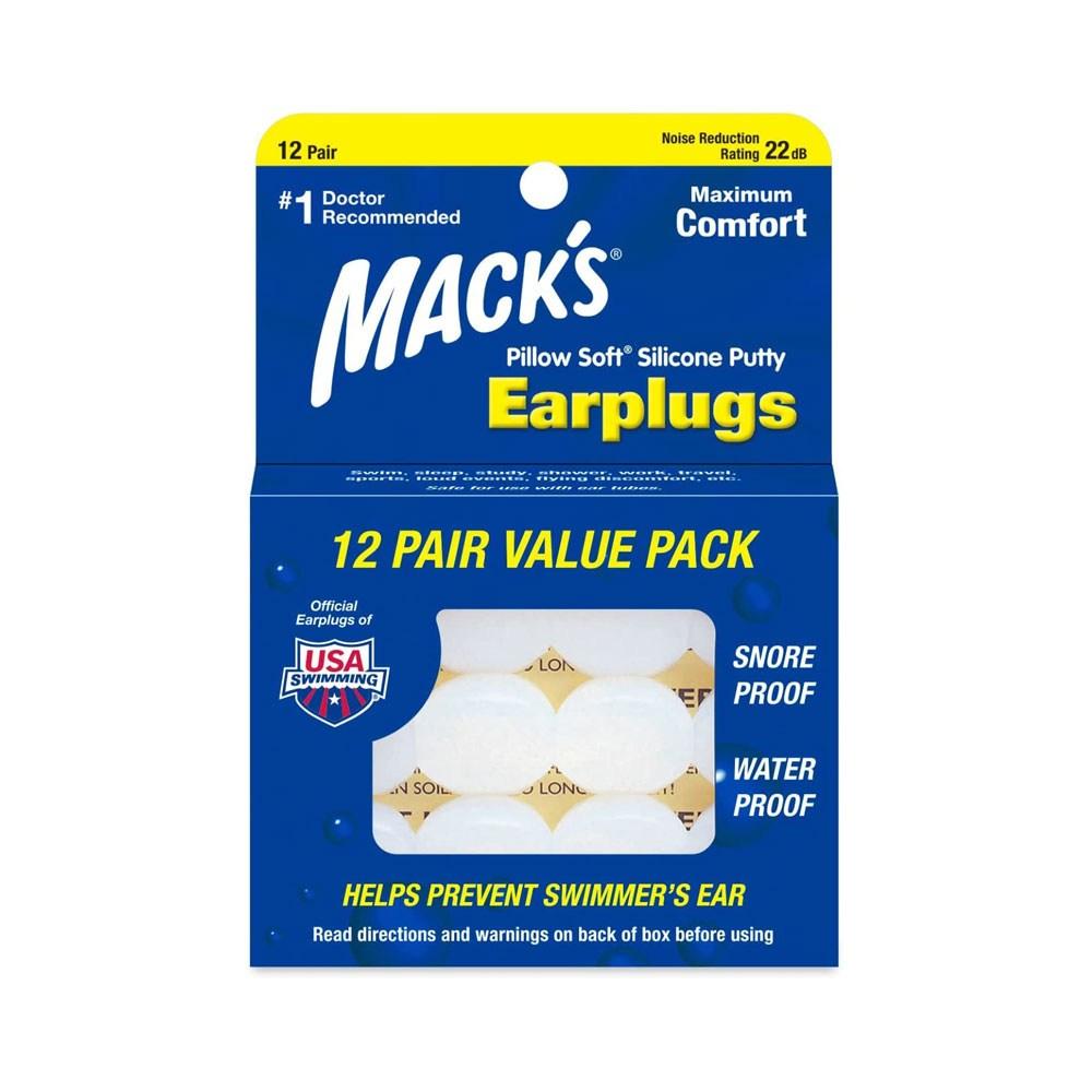 맥스 필로우소프트 실리콘 소음방지 귀마개 12쌍, 12쌍, 1개 - 귀마개/소음방지 | 쿠팡