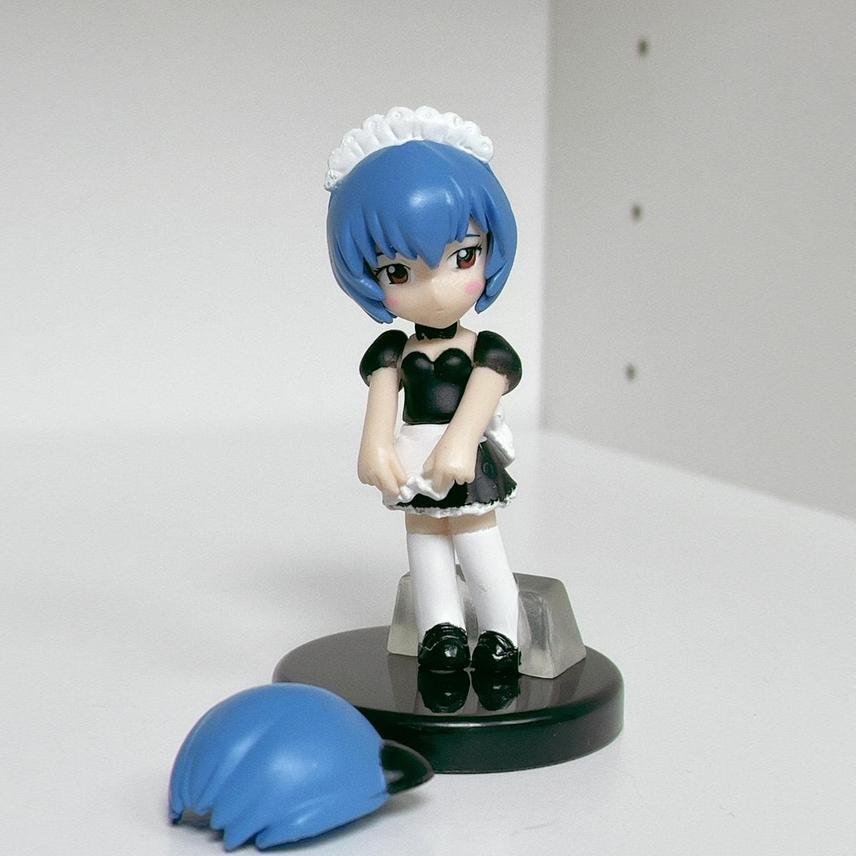 에반게리온 아야나미 레이 메이드복 미니 피규어