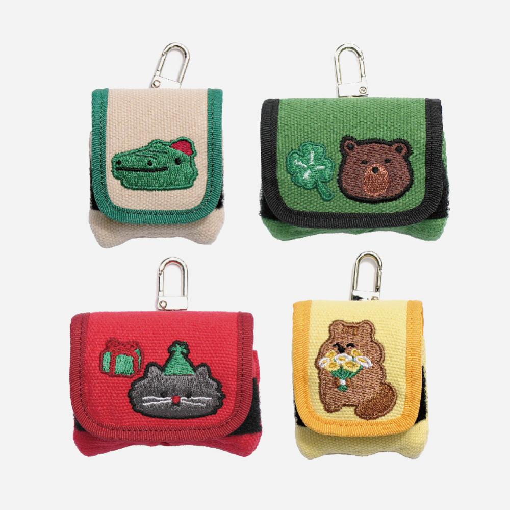 아그아그 에어팟 패브릭 케이스