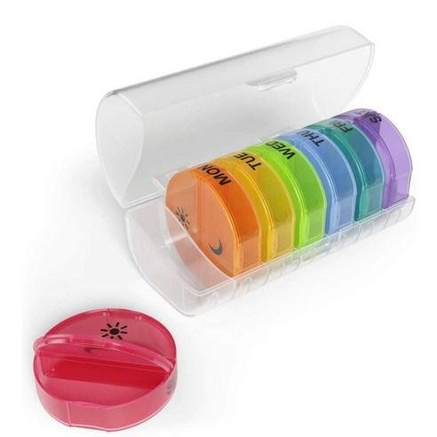 이지도즈 7일 2칸 분리형약통 70310, 1개 - 약통/구급함 | 쿠팡